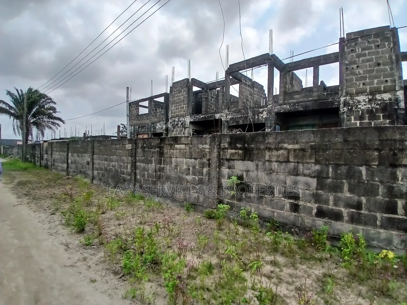 6plots of Land With Multiple Blocks of Flats (Uncompleted) in Ajah