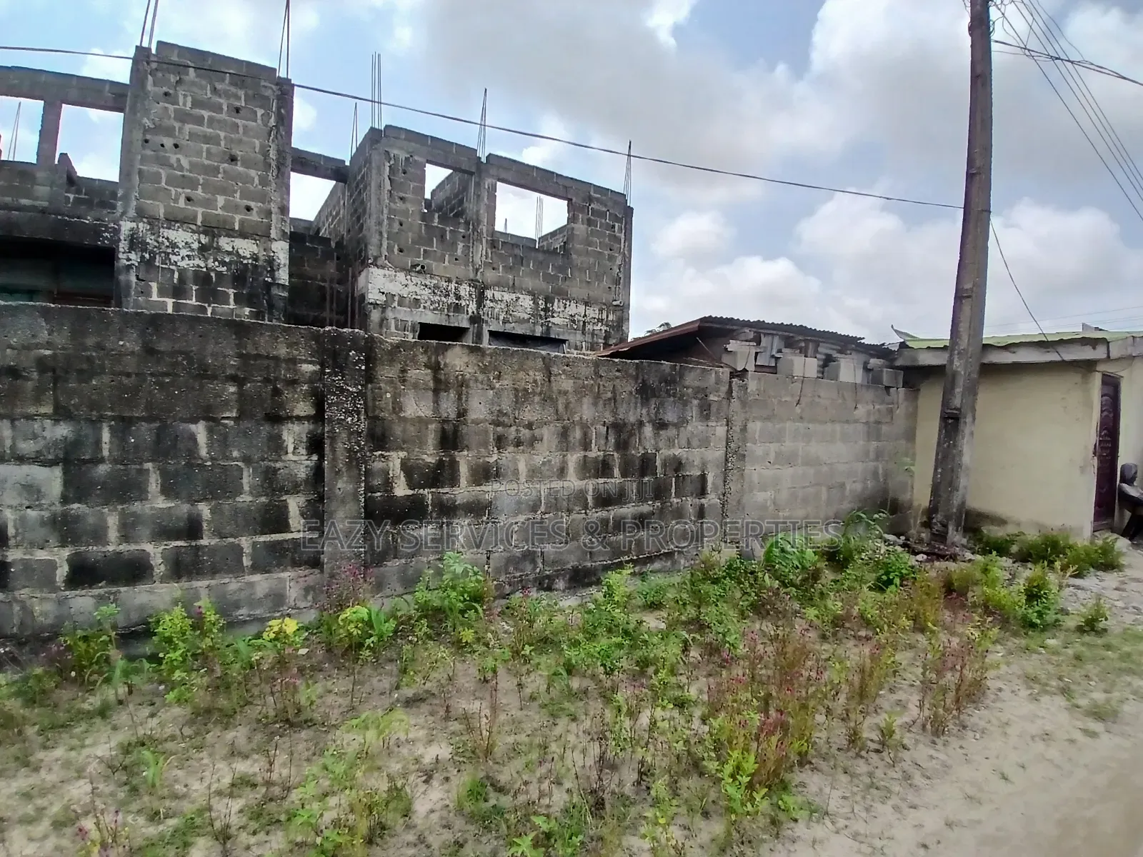 6plots of Land With Multiple Blocks of Flats (Uncompleted) in Ajah