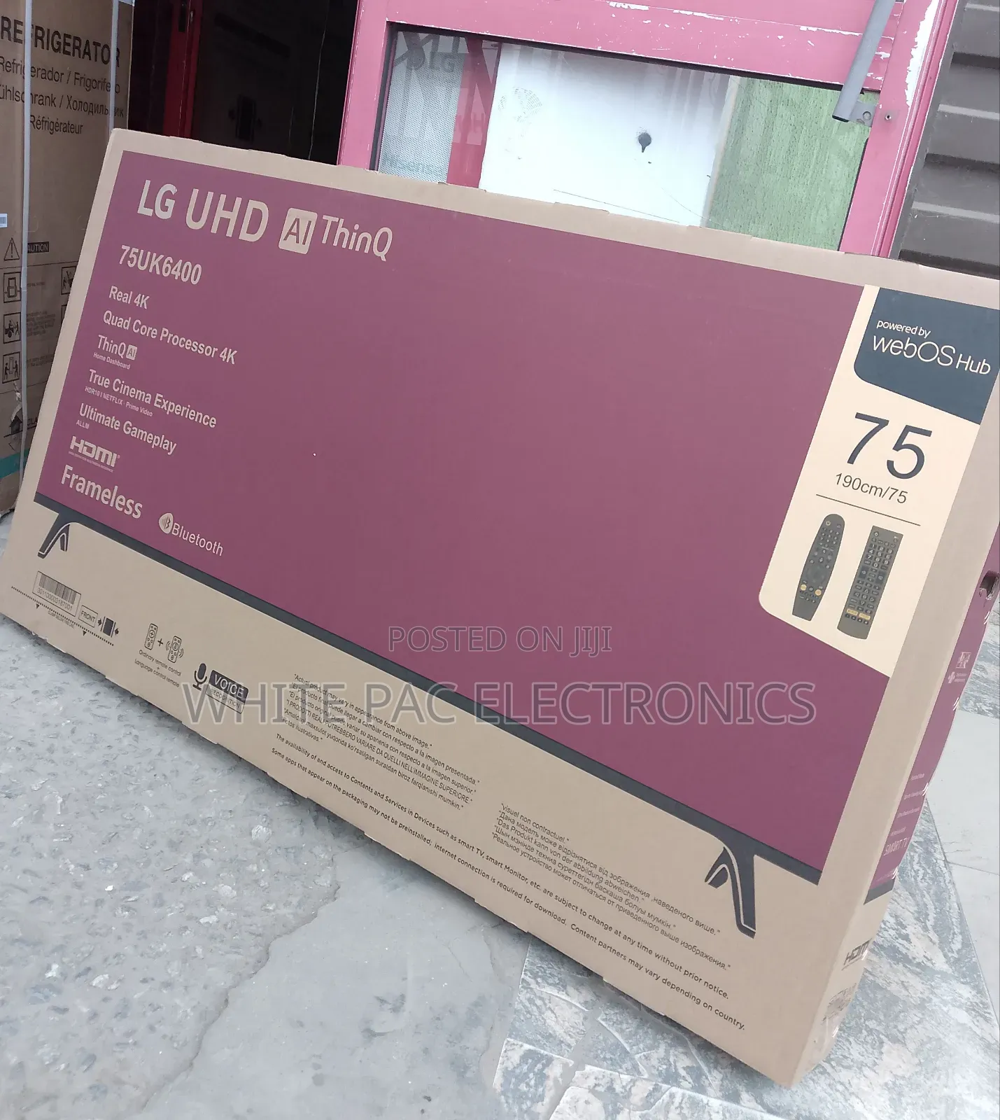 2026> Lg 75"Inch Ai Thinq Uhd 4k Smart Webos Tv Magic Remote > 2 Yrs