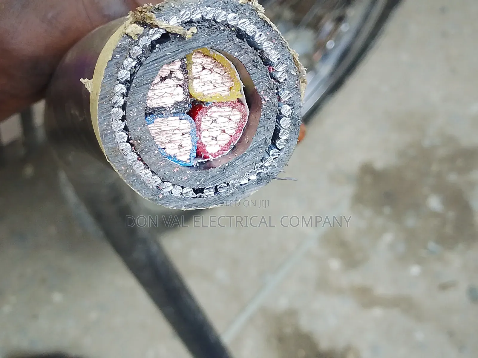 25mm 4 Core Armoured Cable (25x4) Electrical Cable
