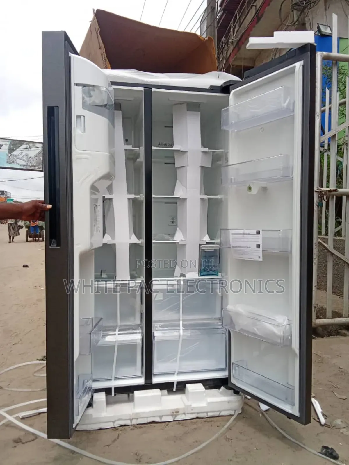 ✓ Samsung Inverter Fridge Tv 21"Inch Smart Tv & Ice  Dispenser 10yrs