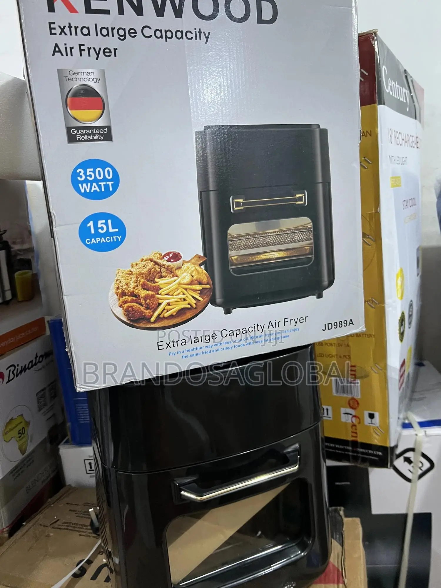 Kenwood 15l Air Fryer With Rotisserie and Bake Function