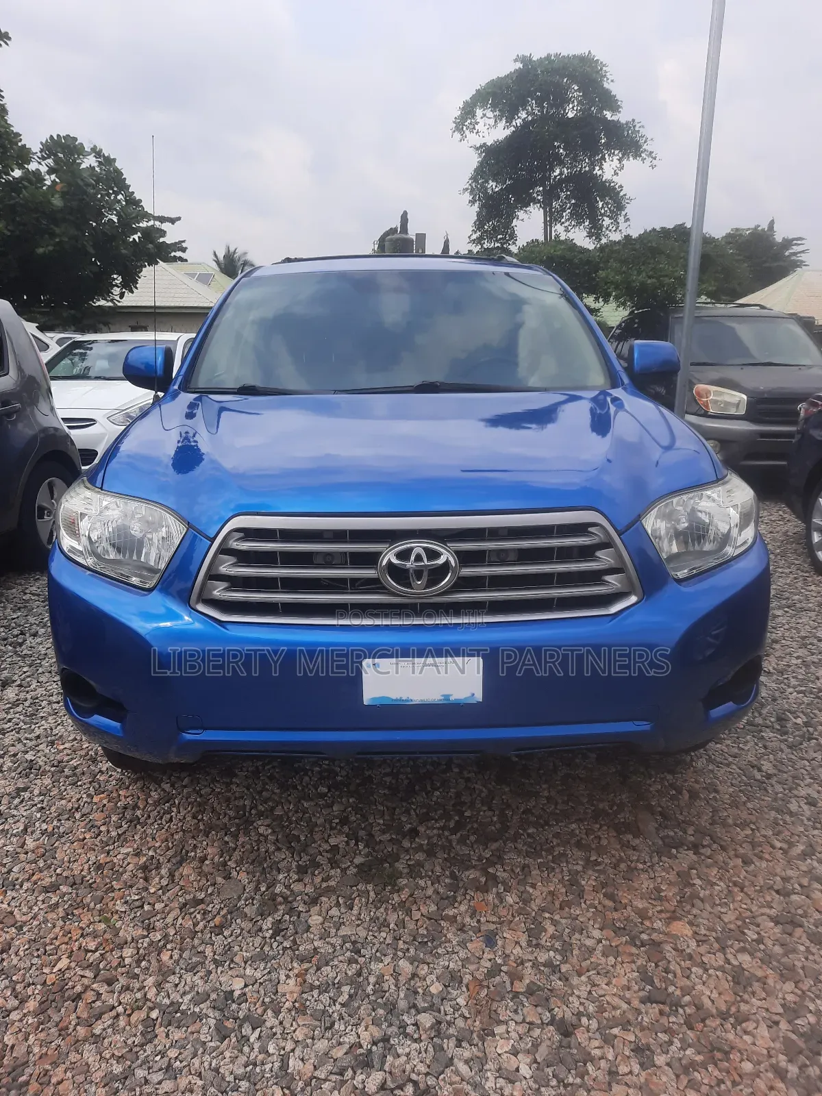 Toyota Highlander 2008 Blue