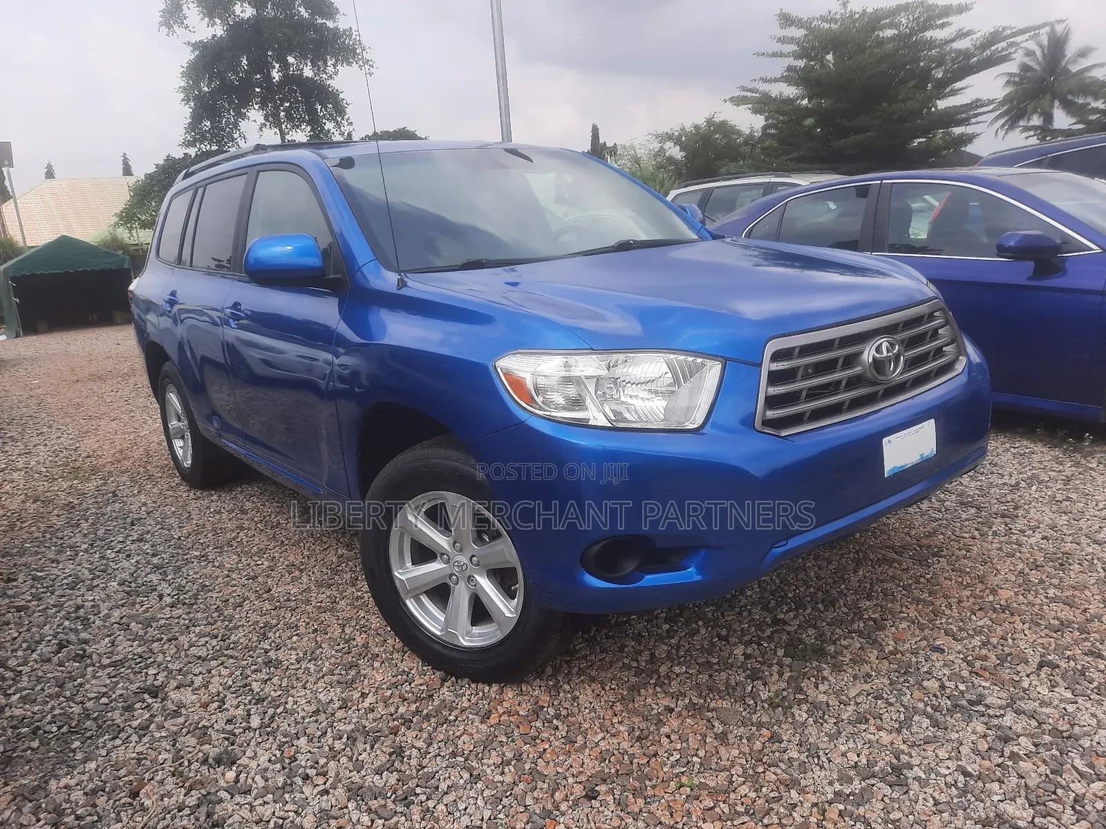 Toyota Highlander 2008 Blue