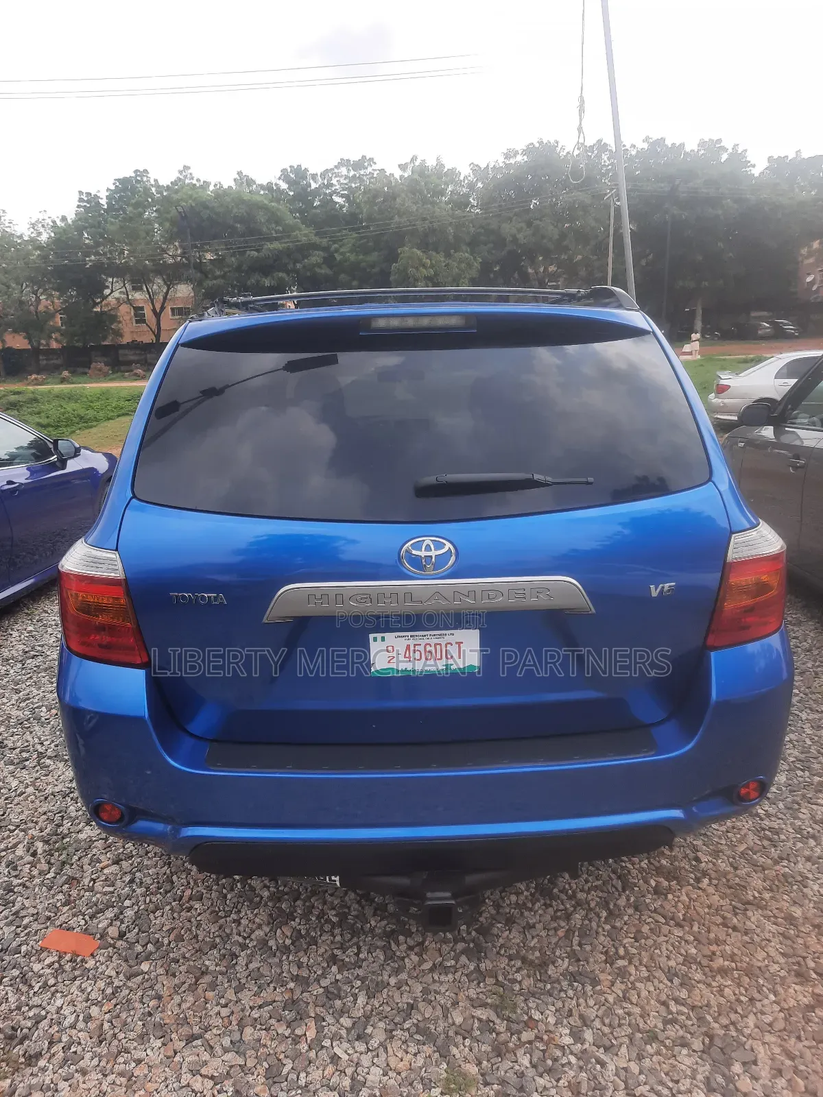 Toyota Highlander 2008 Blue