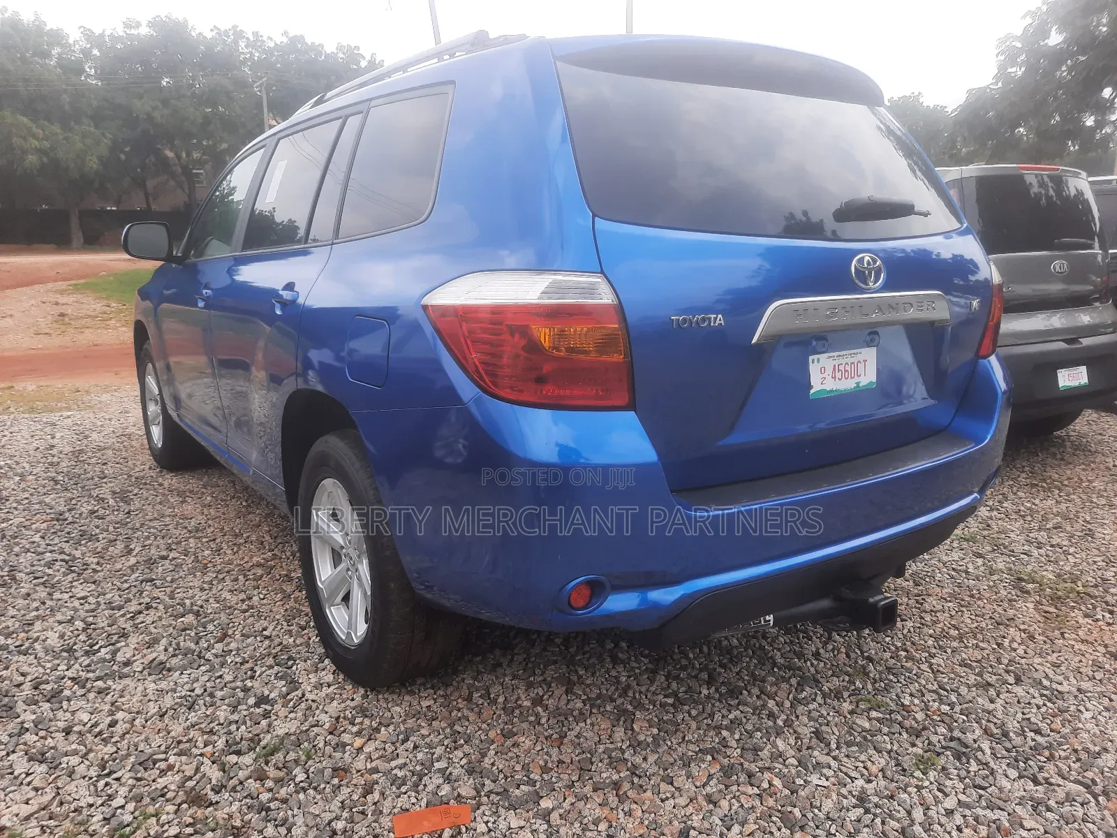 Toyota Highlander 2008 Blue