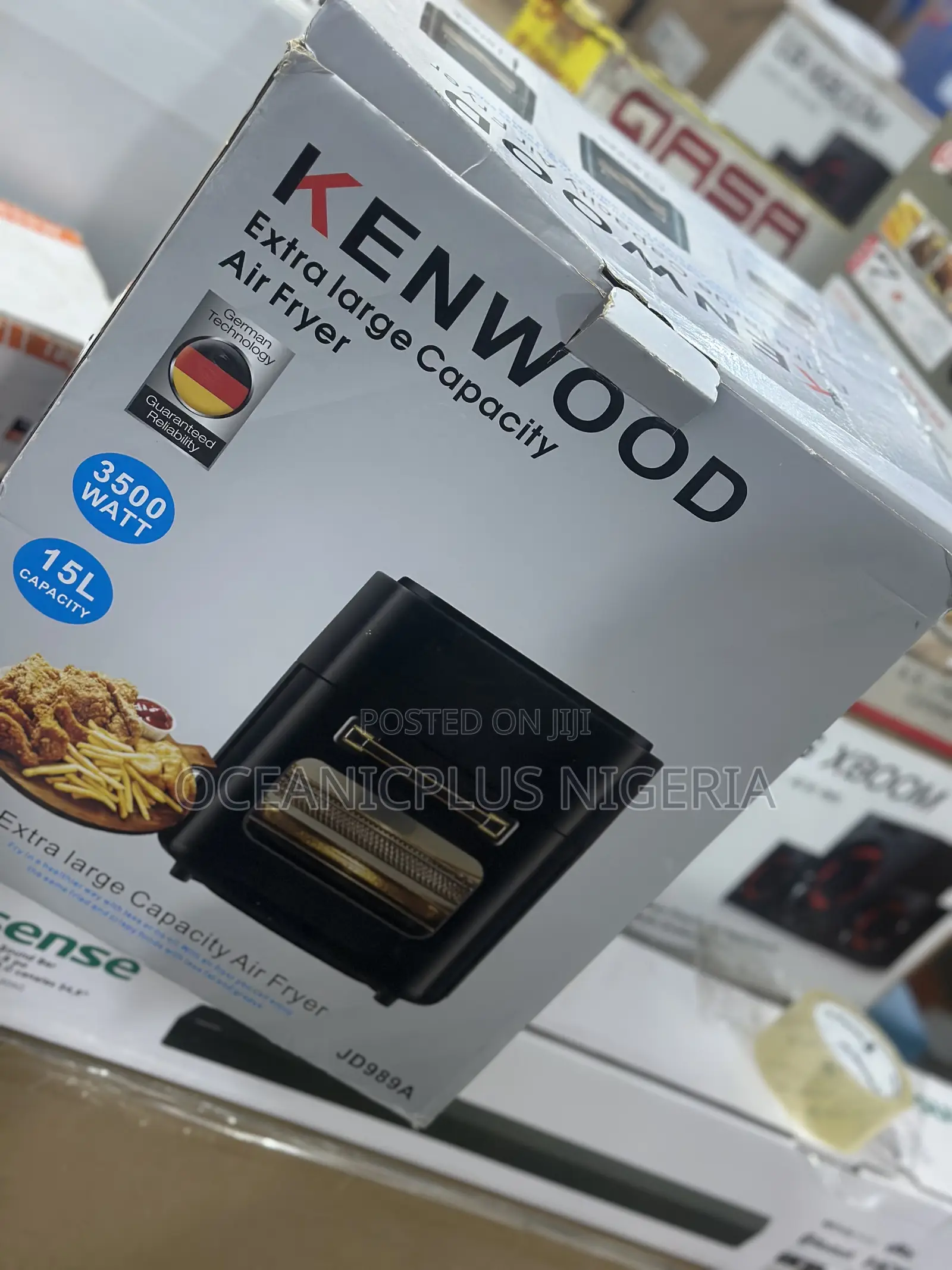 Kenwood Cookcore 15l 3500w High-Capacity Air Fryer