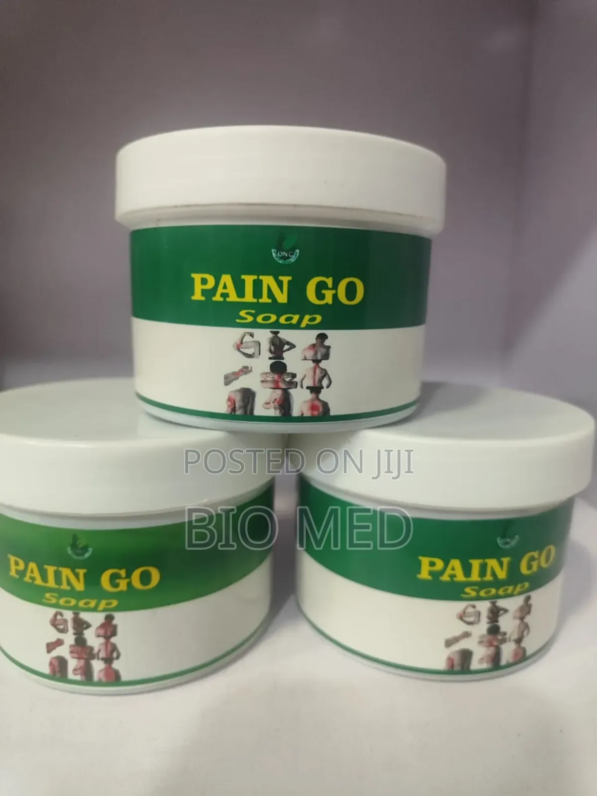 Pain Go Soap to Wash Away Pains