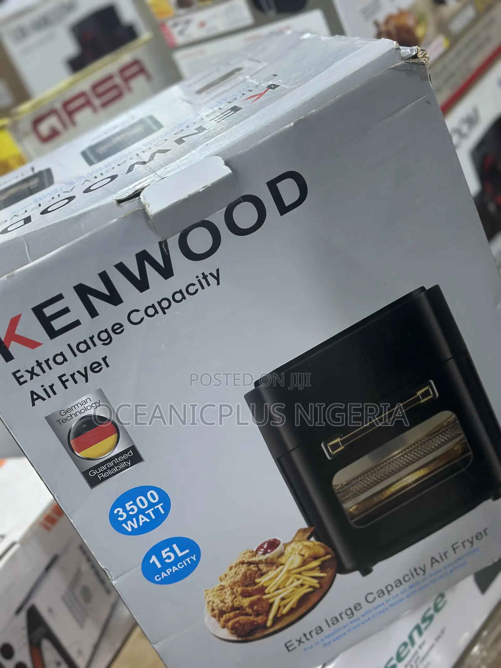 Kenwood Simmer 15l 3500w High-Capacity Air Fryer