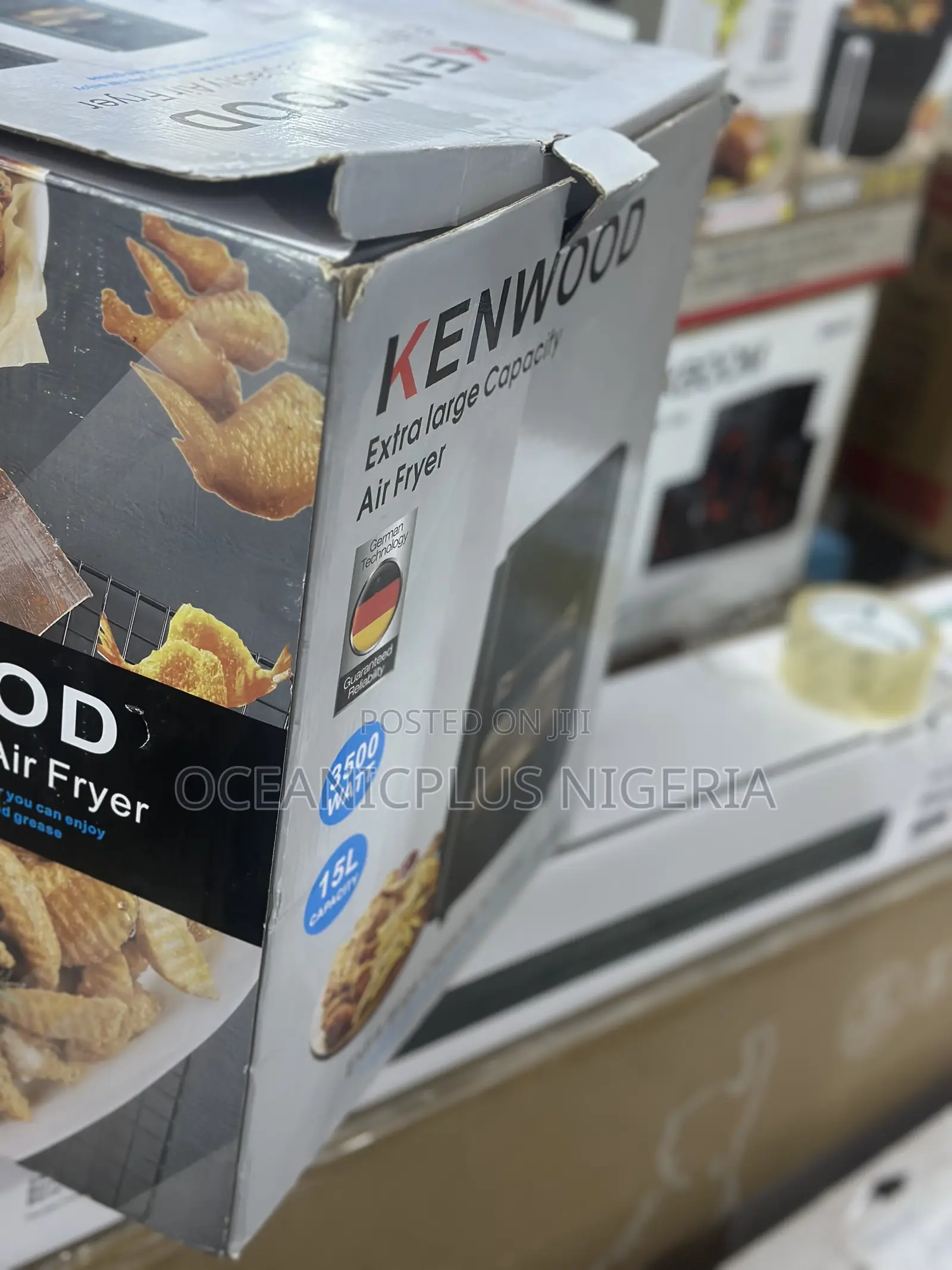 Cook With Ease Kenwood 15l 3500w High-Capacity Air Fryer