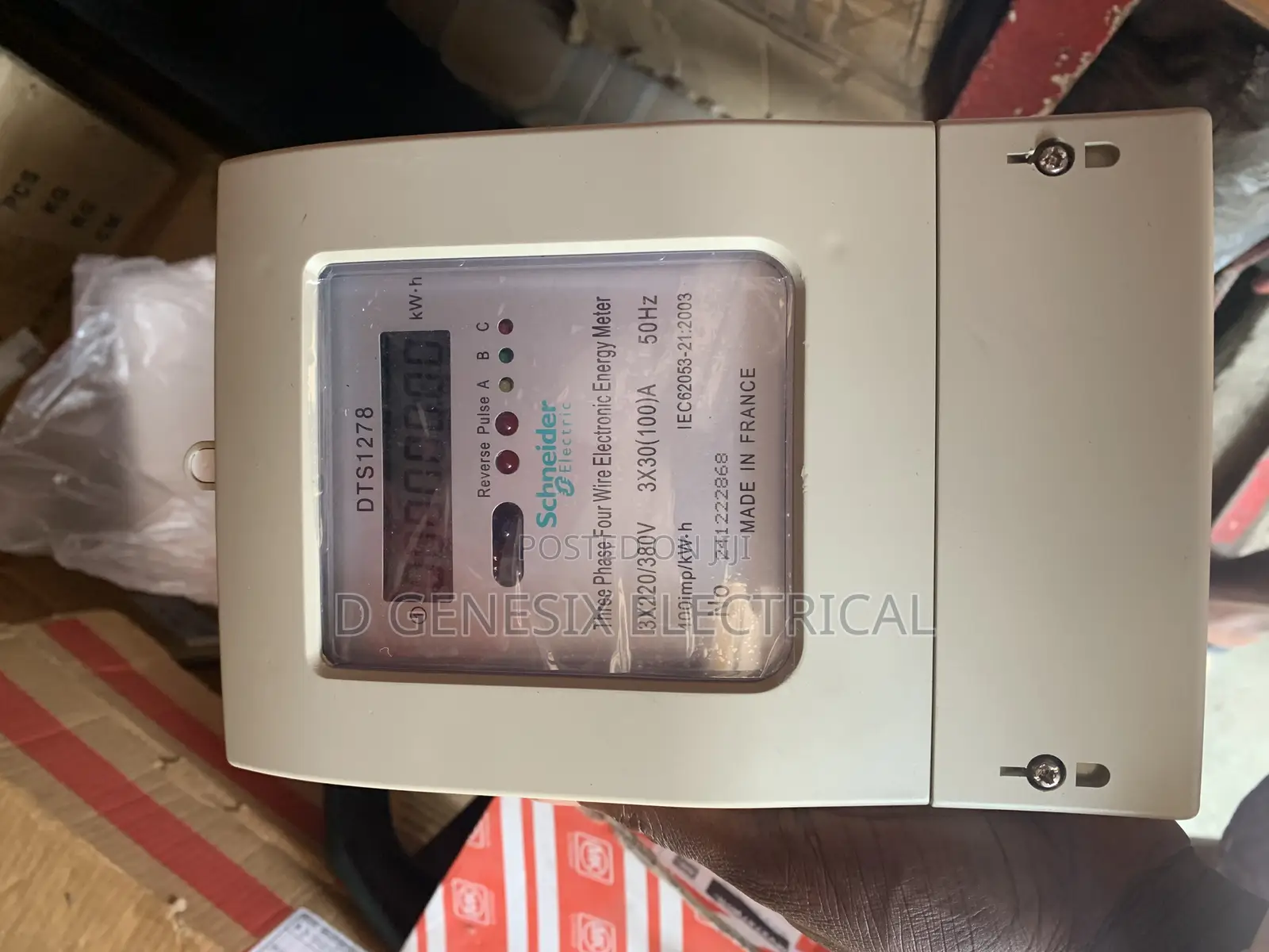 Check Meters 3 Phase Schneider