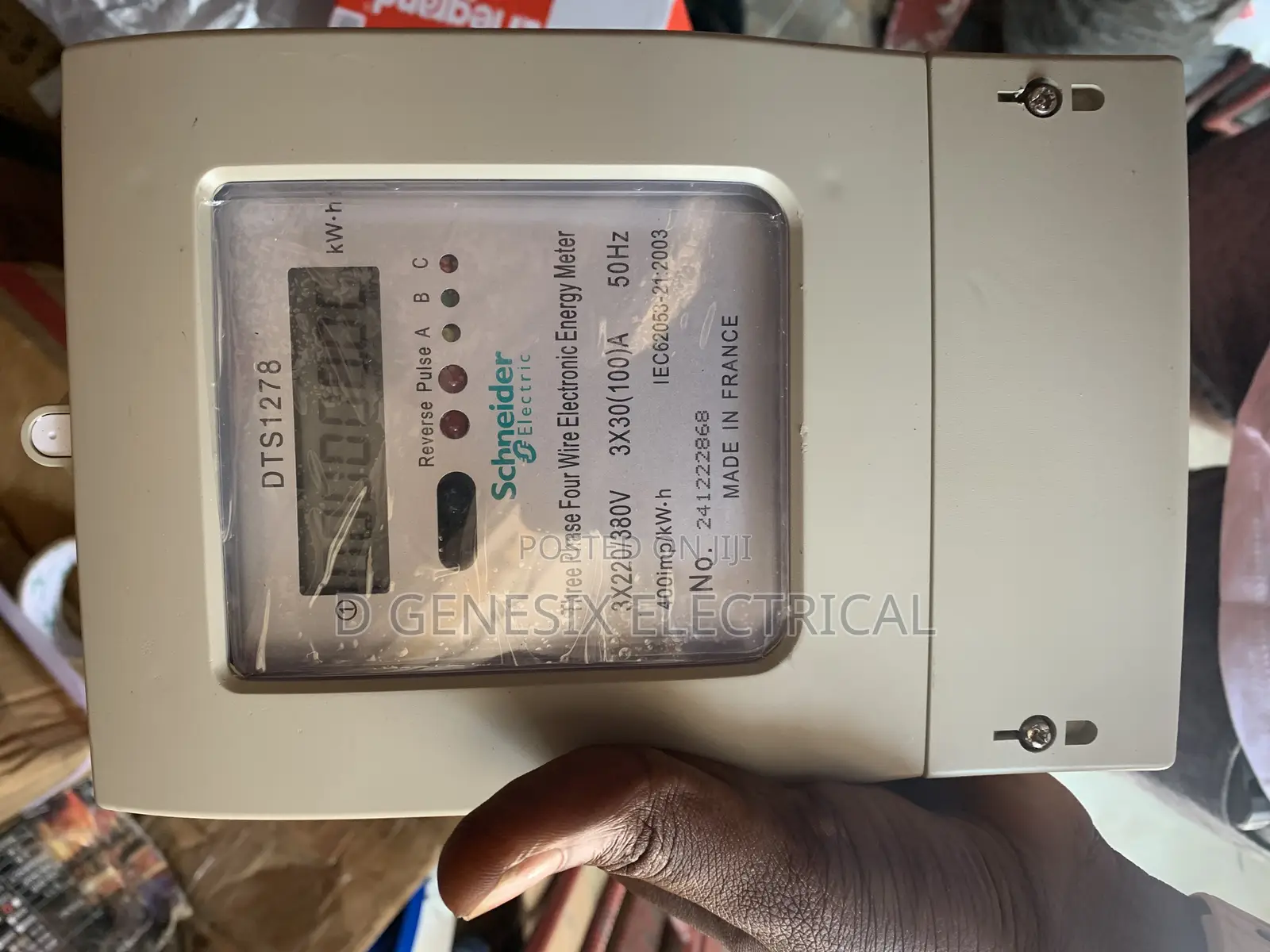 Check Meters 3 Phase Schneider