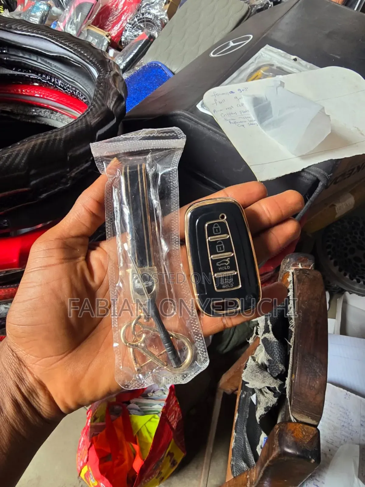 Kia Optima Metallic Key Cover