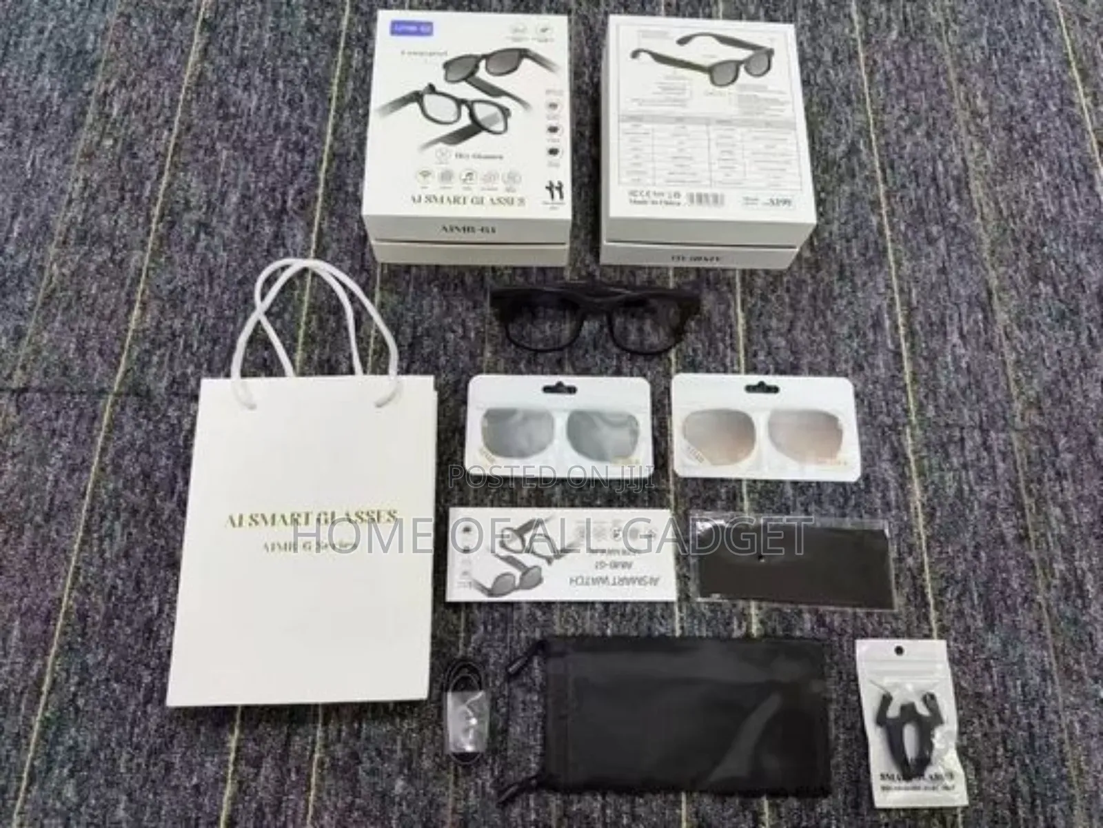 Smart Glasse Built-in Camera for Capturing Photos and Recording Videos