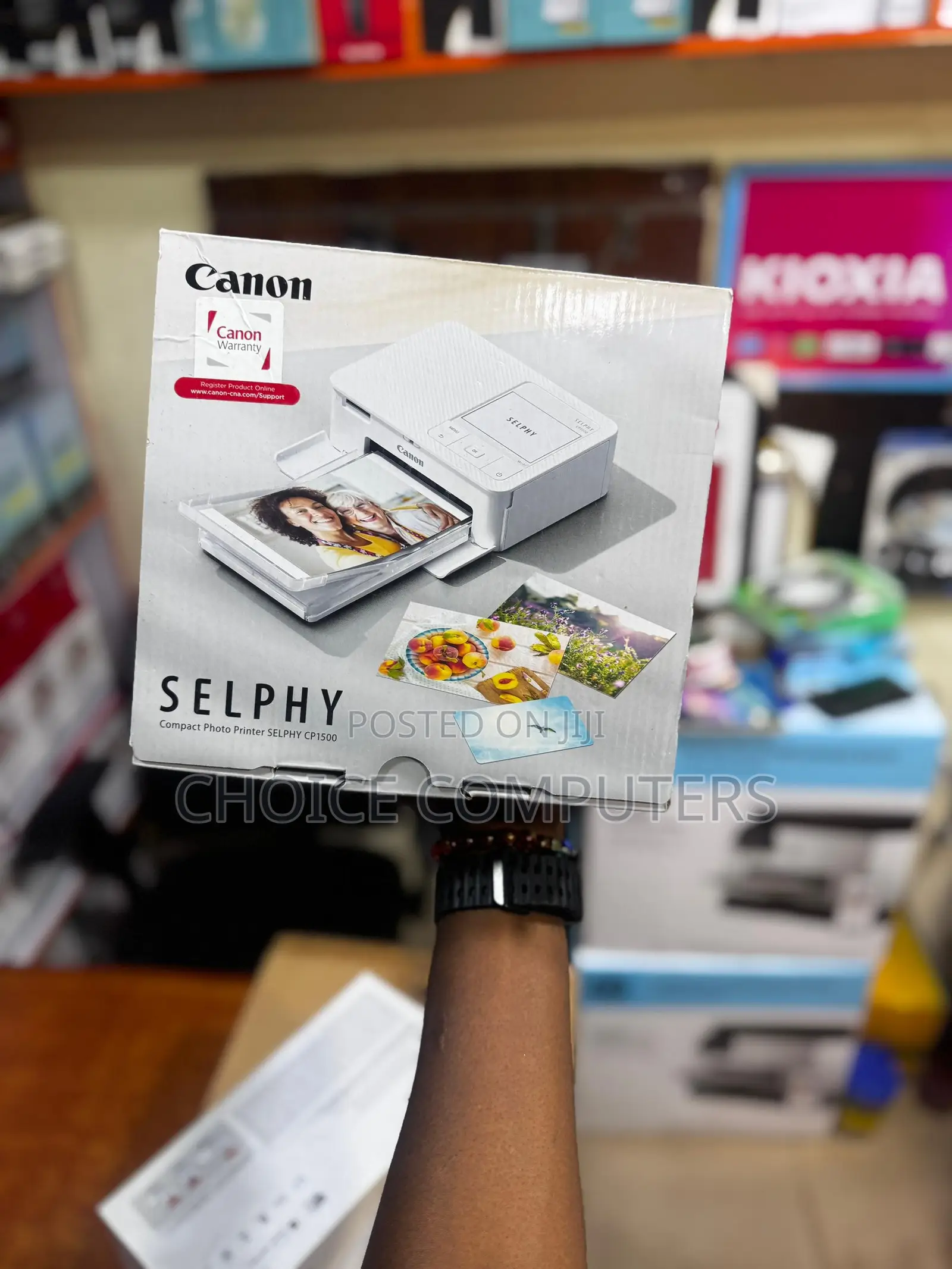 Canon Selphy Cp1500 Compact Photo Printer