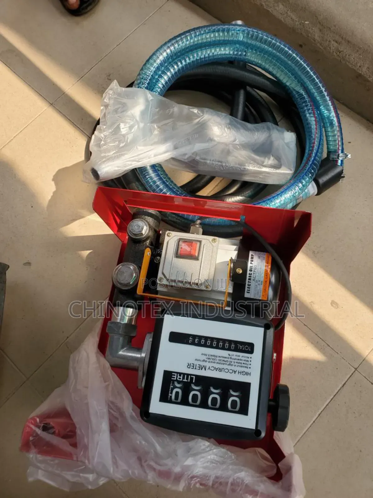 Diesel Transfer Pump 1hp Complete With Flowmeter and Gun