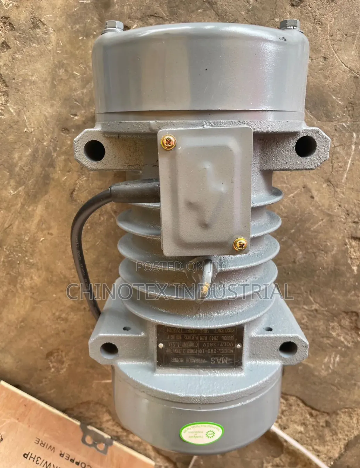 Block Factory Vibrator Machine 3hp Three Phase