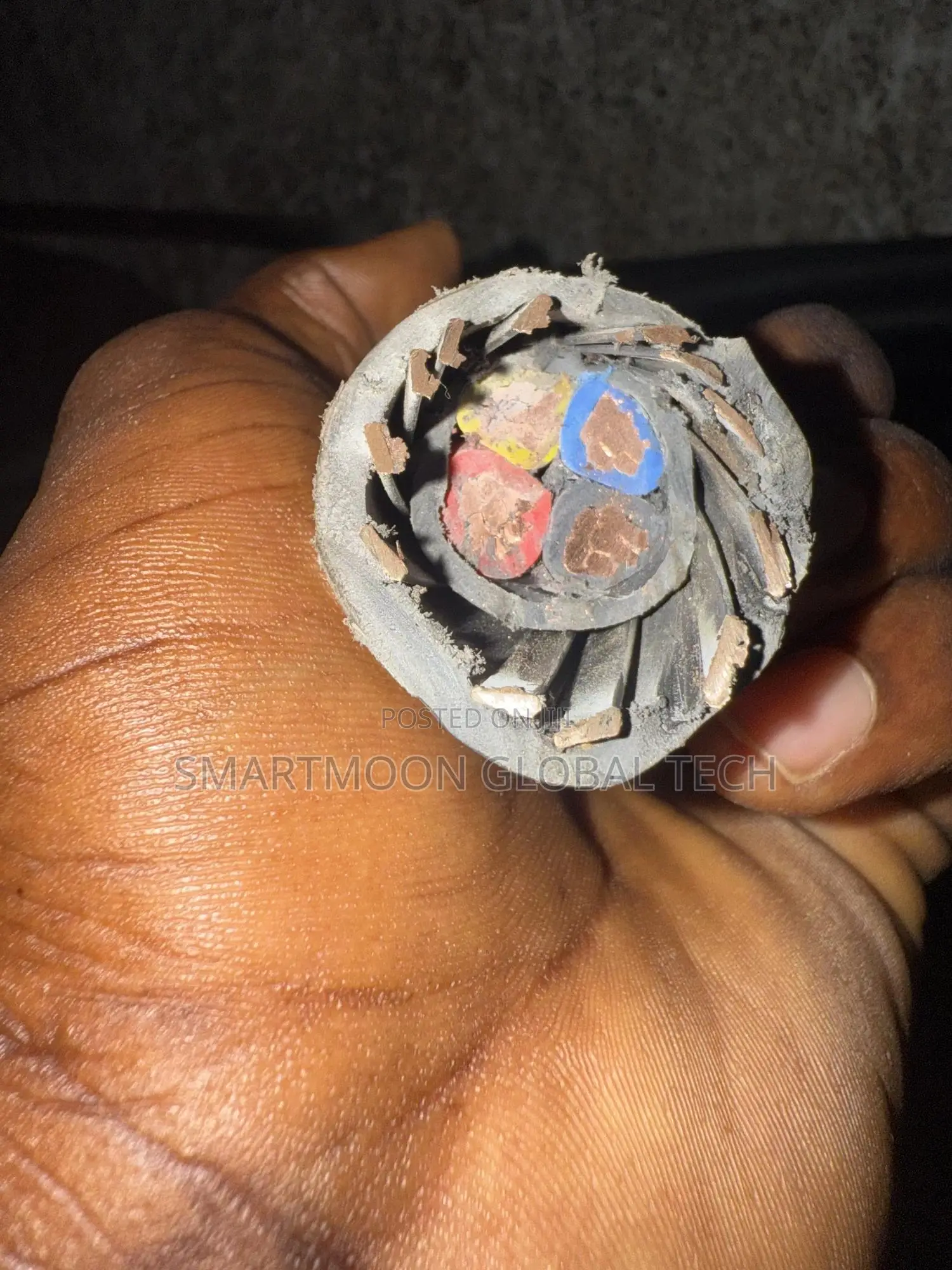 24mm 4core Armored Cable and Wire, Flat Armore