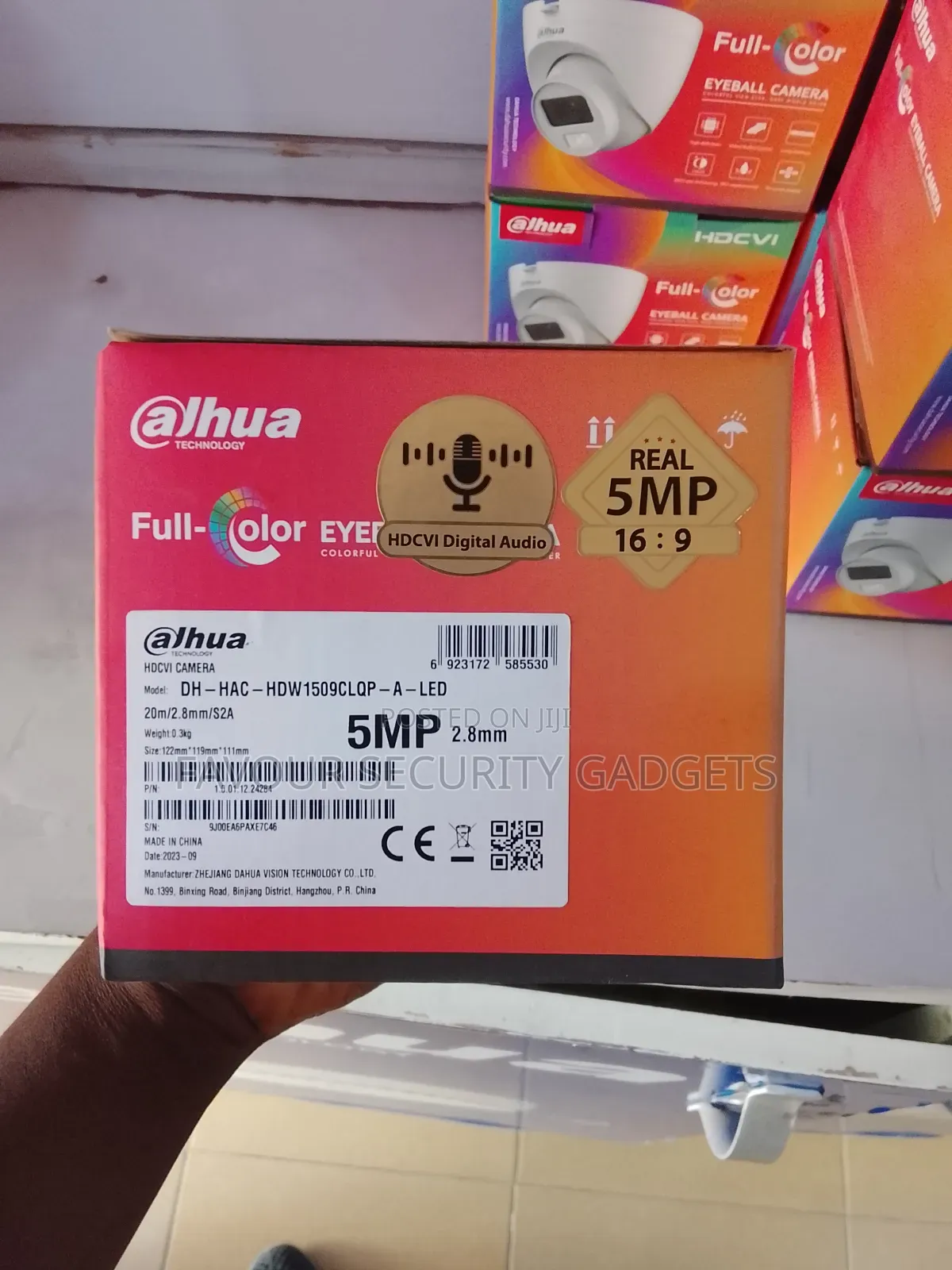 Dahua Full Color and Audio 5mp Indoor Camera