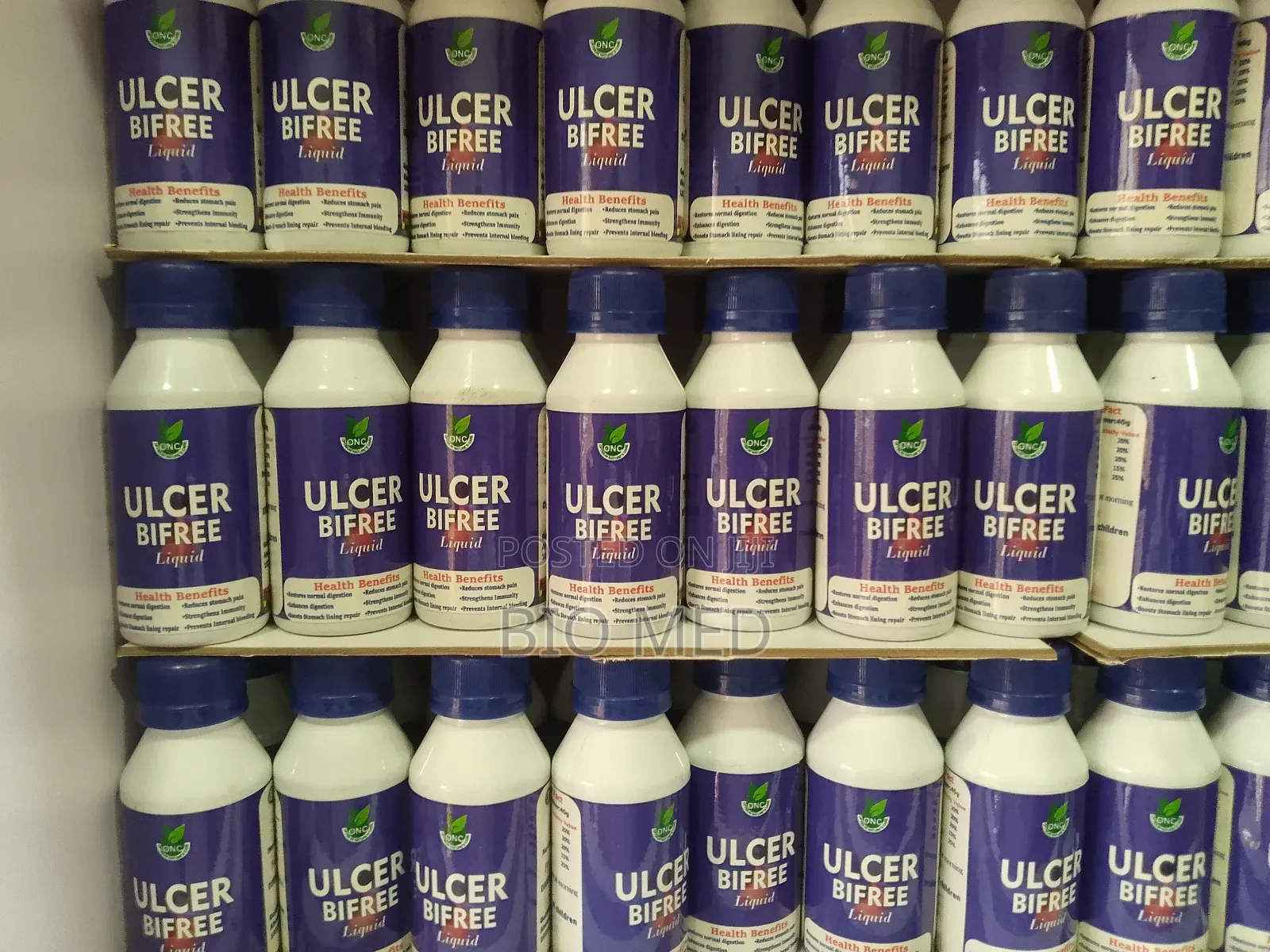 Ulcer Bifree Liquid, Natural Relief for Ulcer Stomach Pain