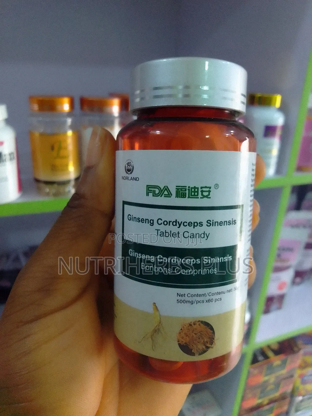 Norland Ginseng Cordyceps Sinesis Tablet: For Stamina Sexual Function