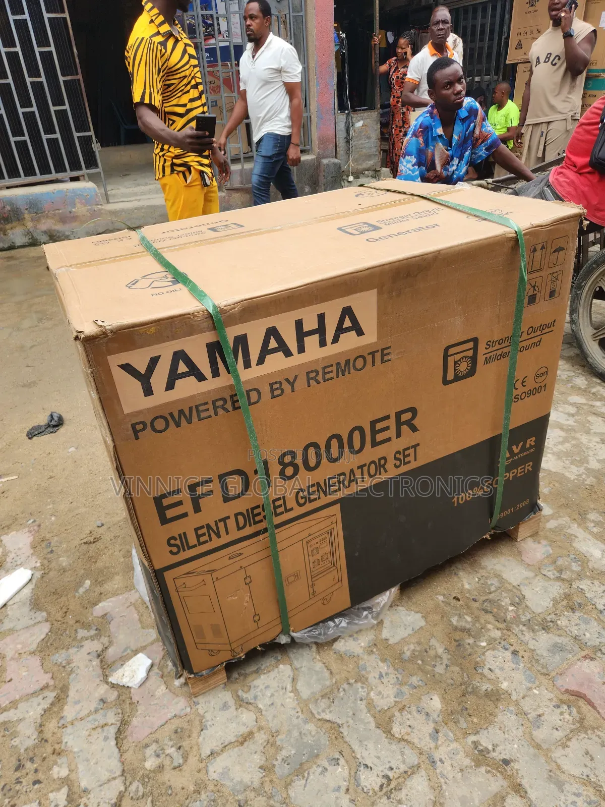 Three Phase Yamaha Diesel Soundproof Generator With 2 Years Warranty