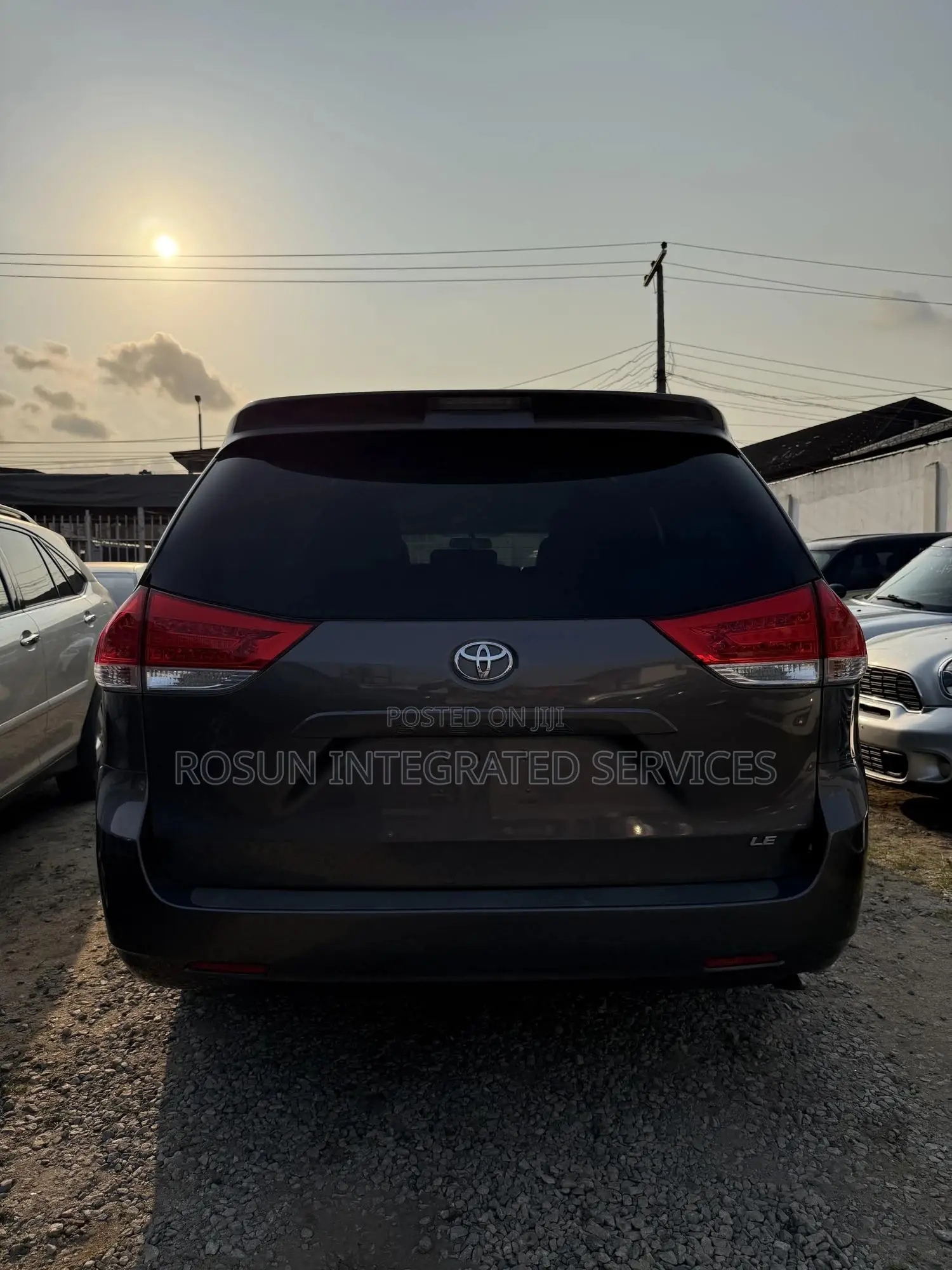 Toyota Sienna LE 8 Passenger 2012 Gray