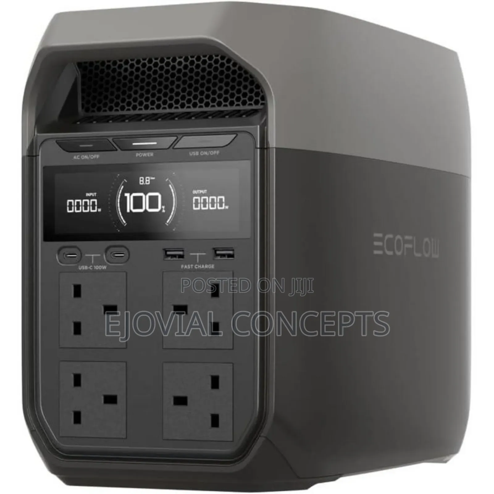 Ecoflow 1024wh 1800w Delta 3 Portable Power Station,Home Backup