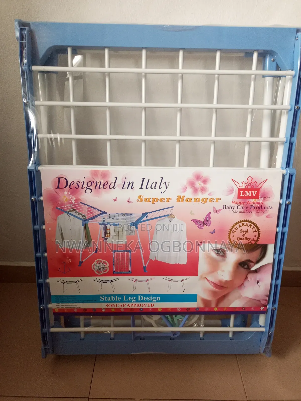 Clothes Airer Dryer Foldable Wing
