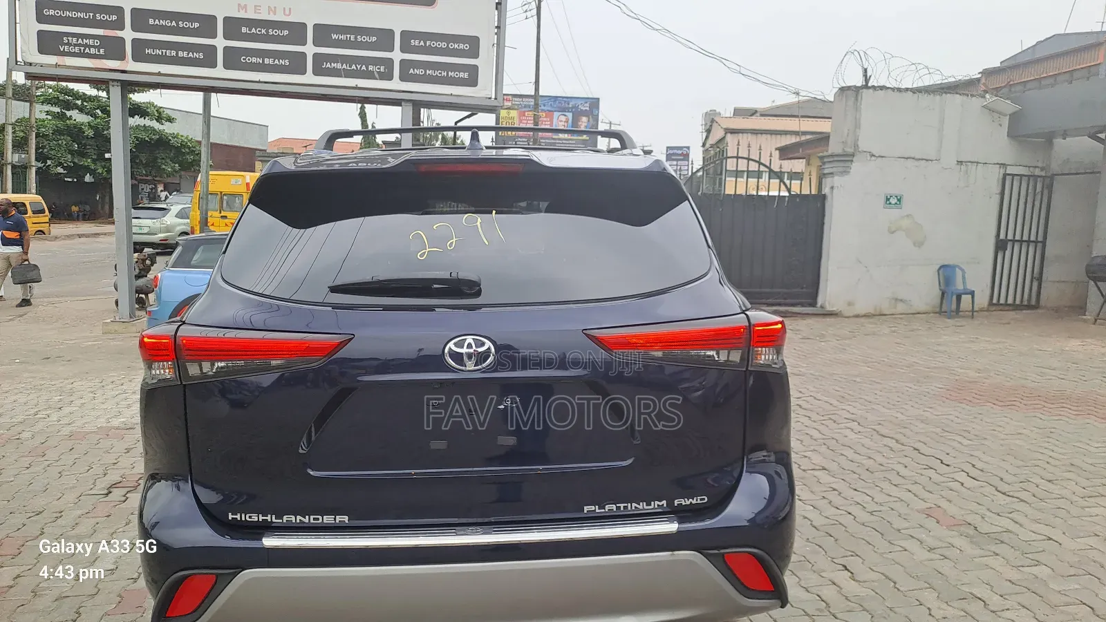 Toyota Highlander Limited AWD 2020 Blue