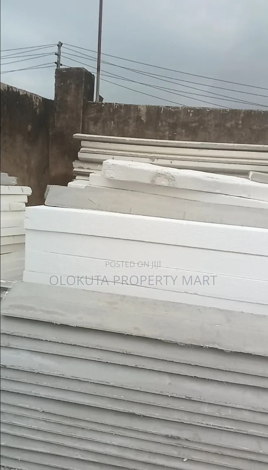 Polystyrene Block and Parapet