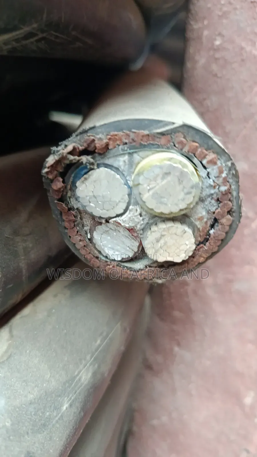 Aluminum Armoured Cable 4core