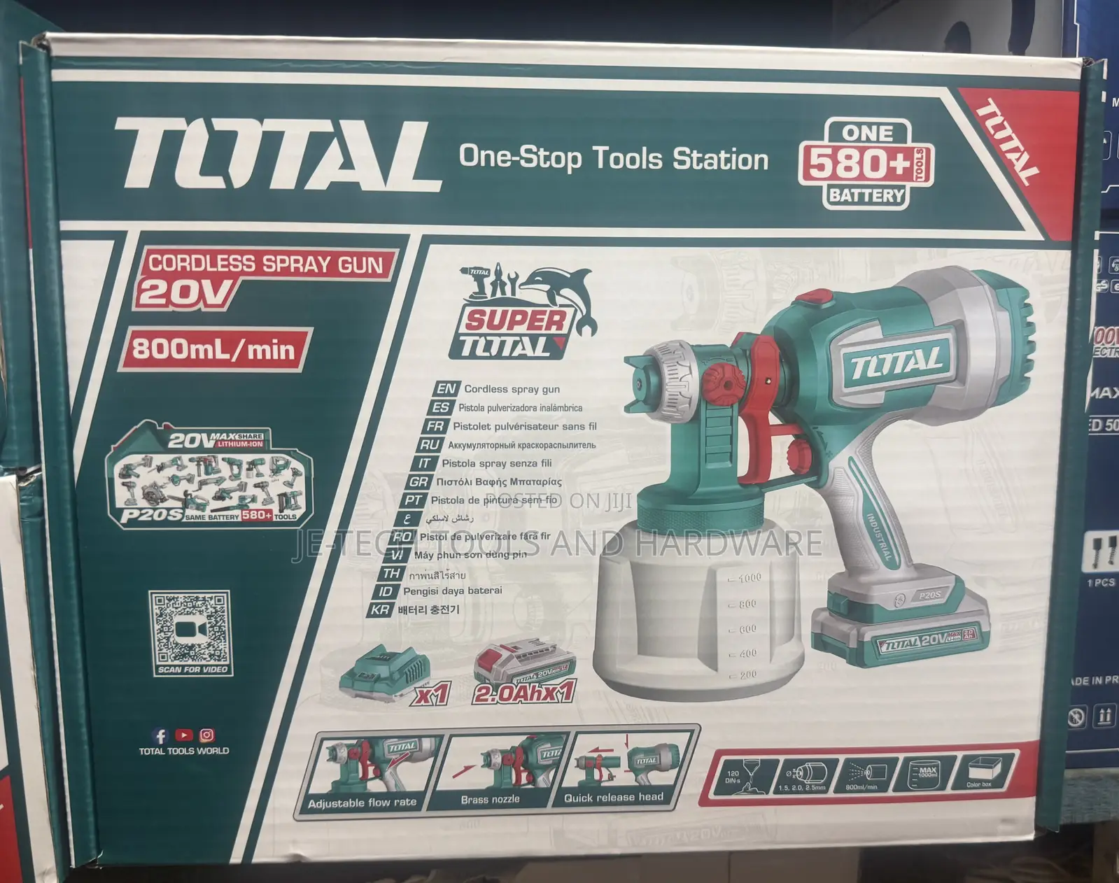 20v Total Cordless Sprayer Machine