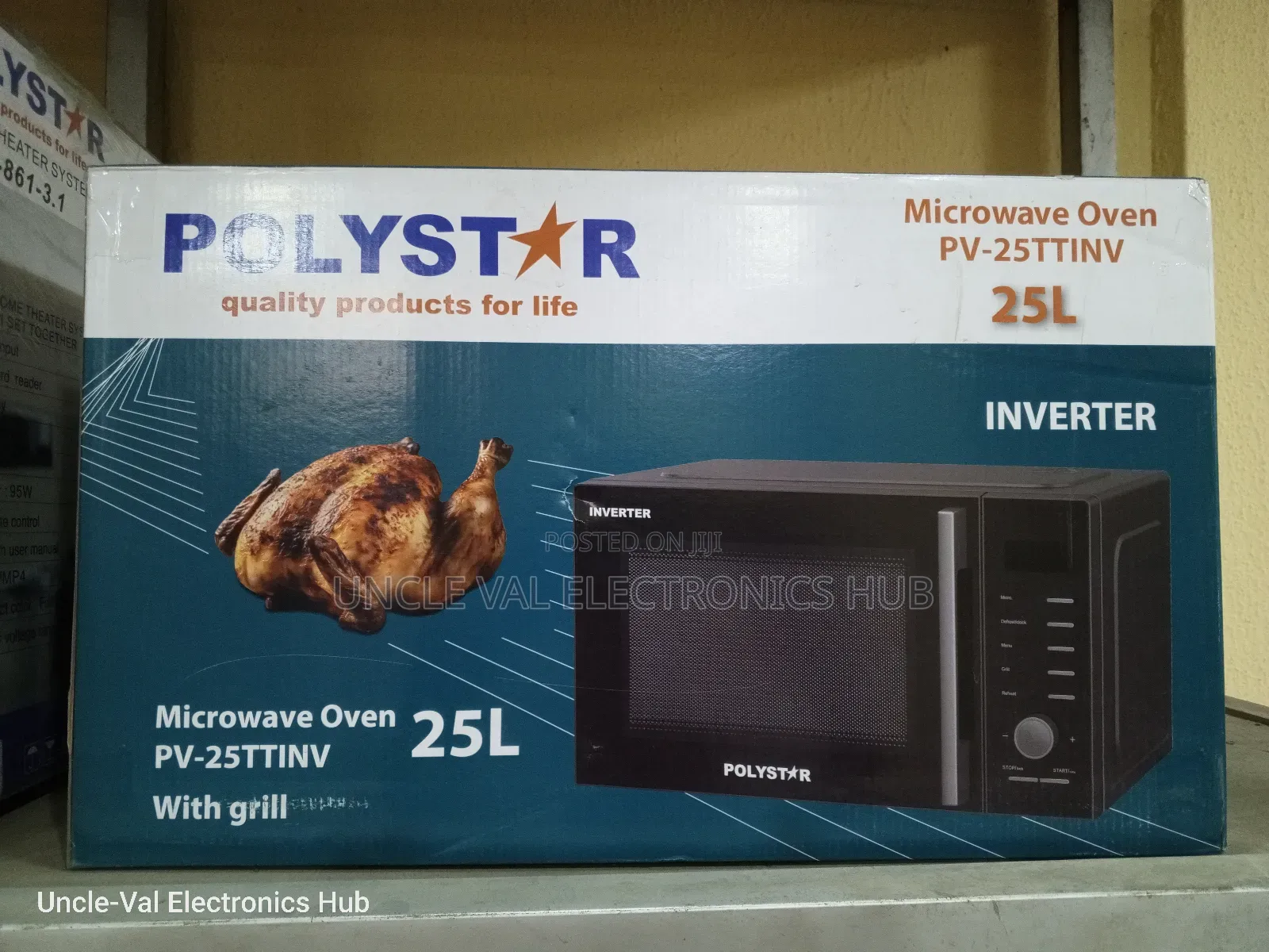 Polystar 25l Inverter Microwave Oven