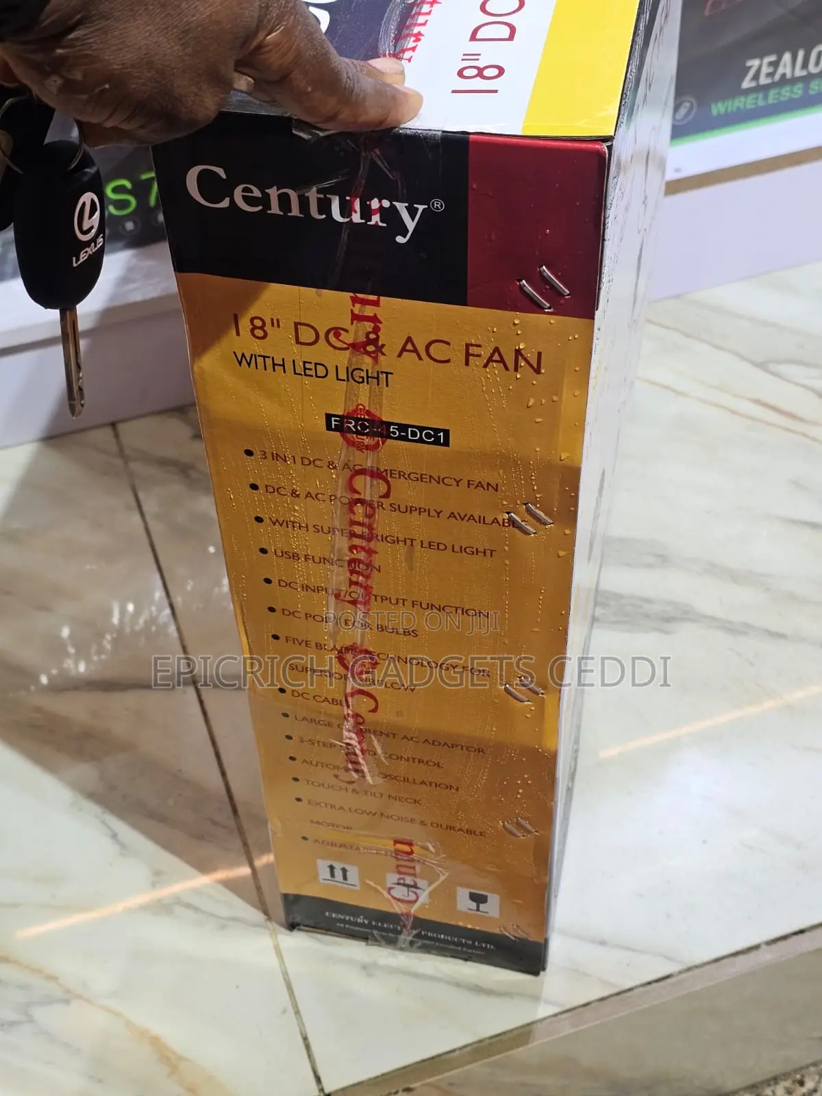 Century 18inches Dc Ac Inverter Fan