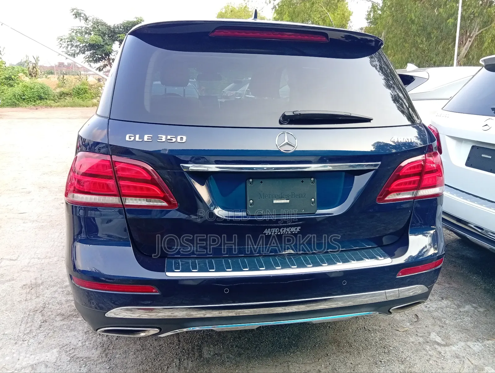 Mercedes-Benz GLE-Class GLE 350d 4MATIC 2016 Blue