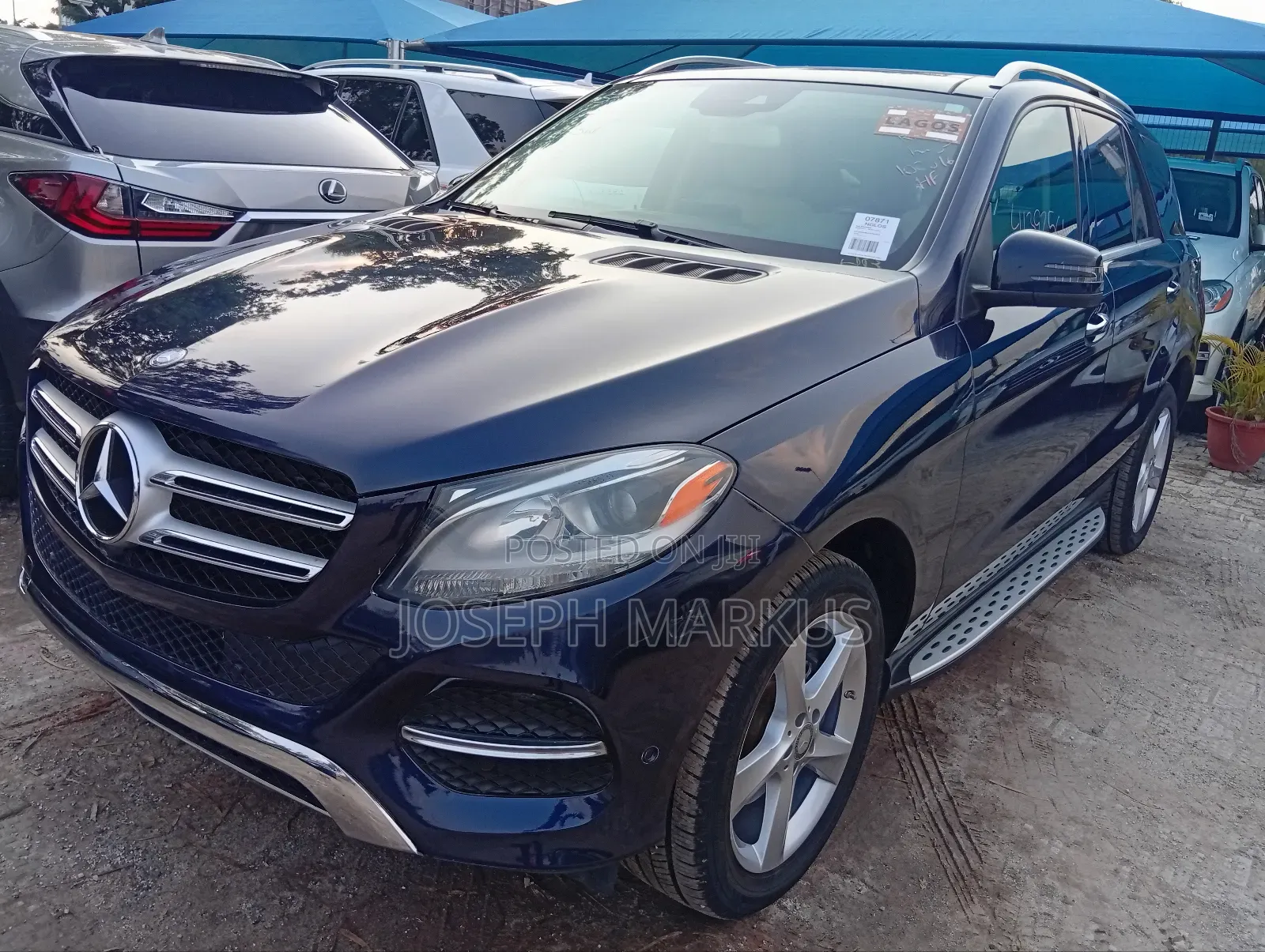 Mercedes-Benz GLE-Class GLE 350d 4MATIC 2016 Blue