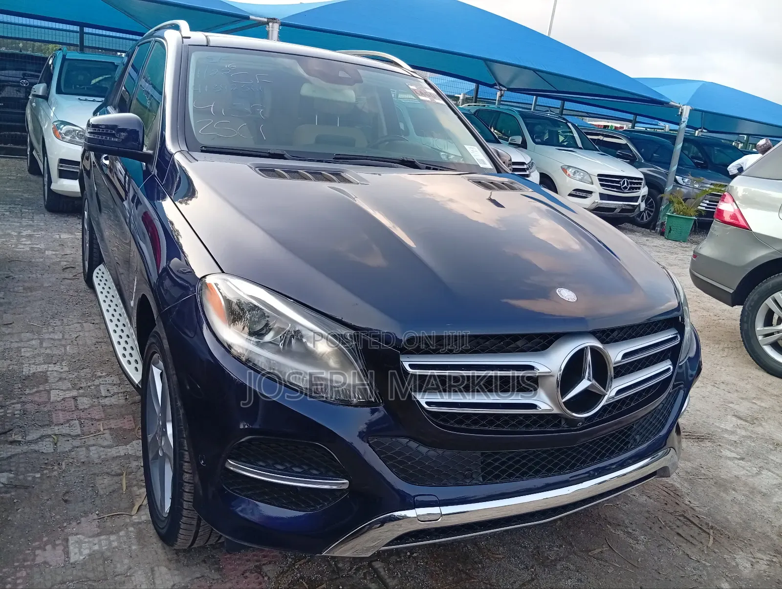 Mercedes-Benz GLE-Class GLE 350d 4MATIC 2016 Blue