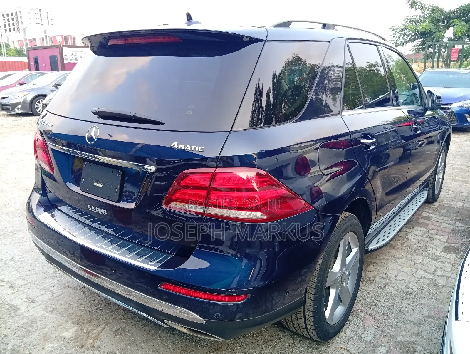 Mercedes-Benz GLE-Class GLE 350d 4MATIC 2016 Blue