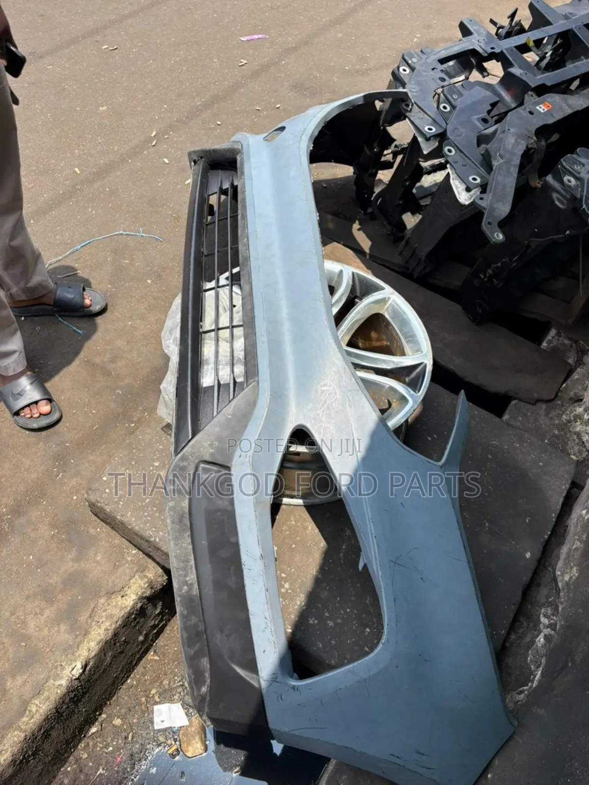 Front Bumper Ford Edge 2020 Sport
