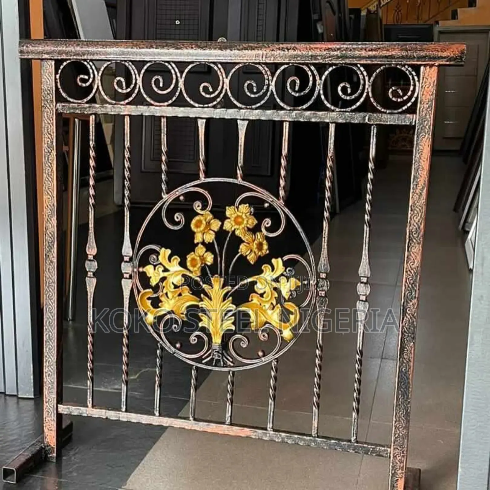Wrought Iron Handrail