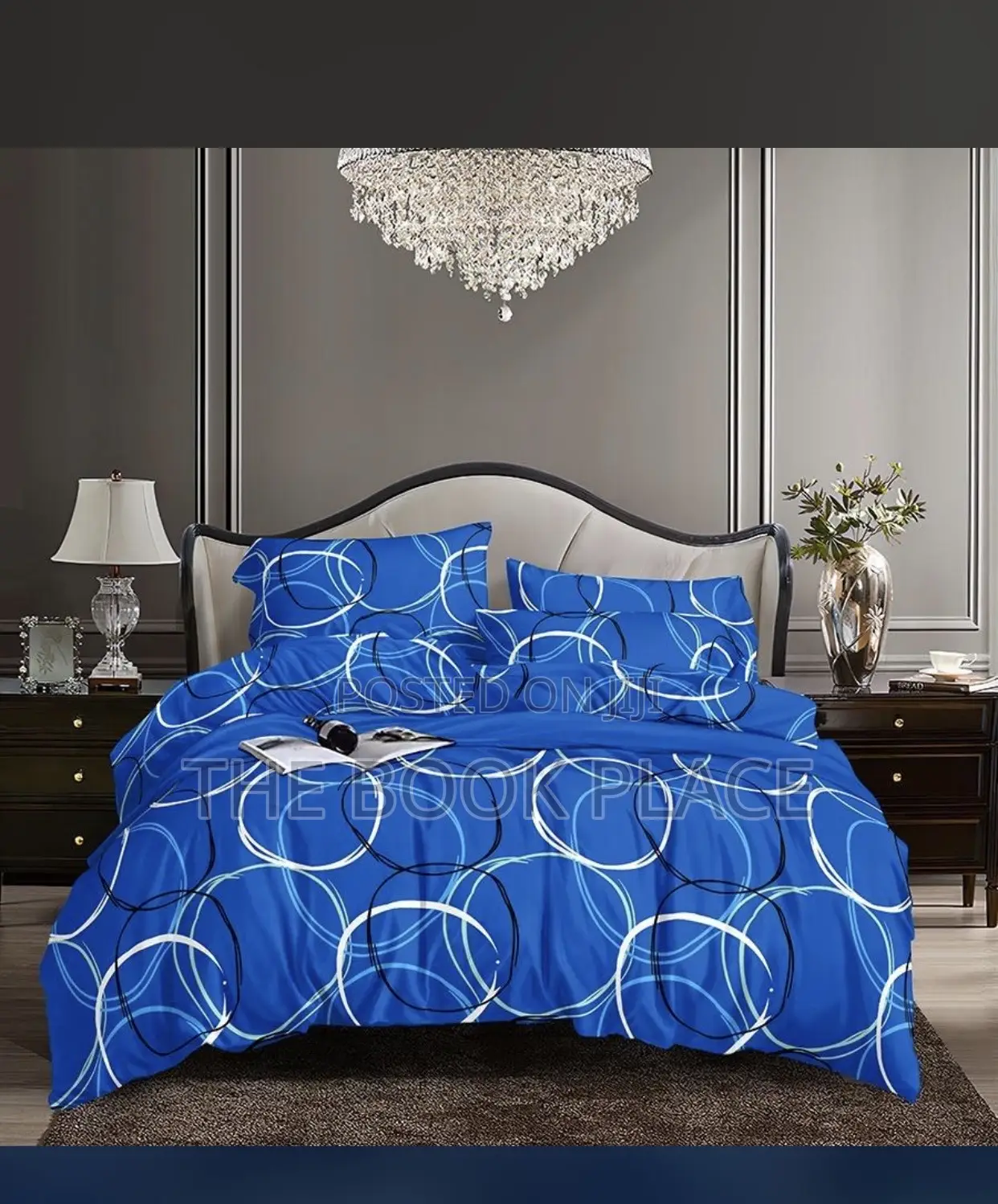 Blue Cotton Spice Bedsheets