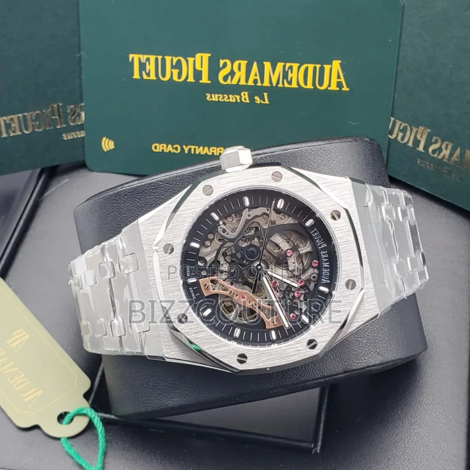 Original Audemars Piguet Silver Stainless Steel, Mechanical Watch