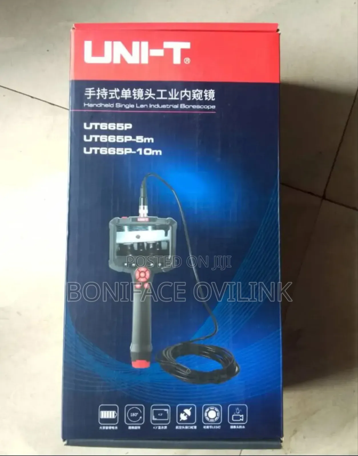 Uni-t Ut665p Handheld Industrial Endoscope