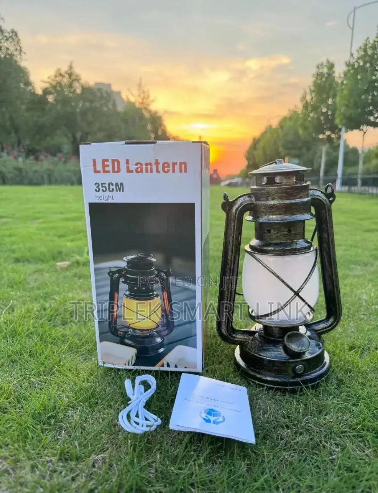 Vintage Rechargeable Lantern Decor Light for Hotel,Bar,Room