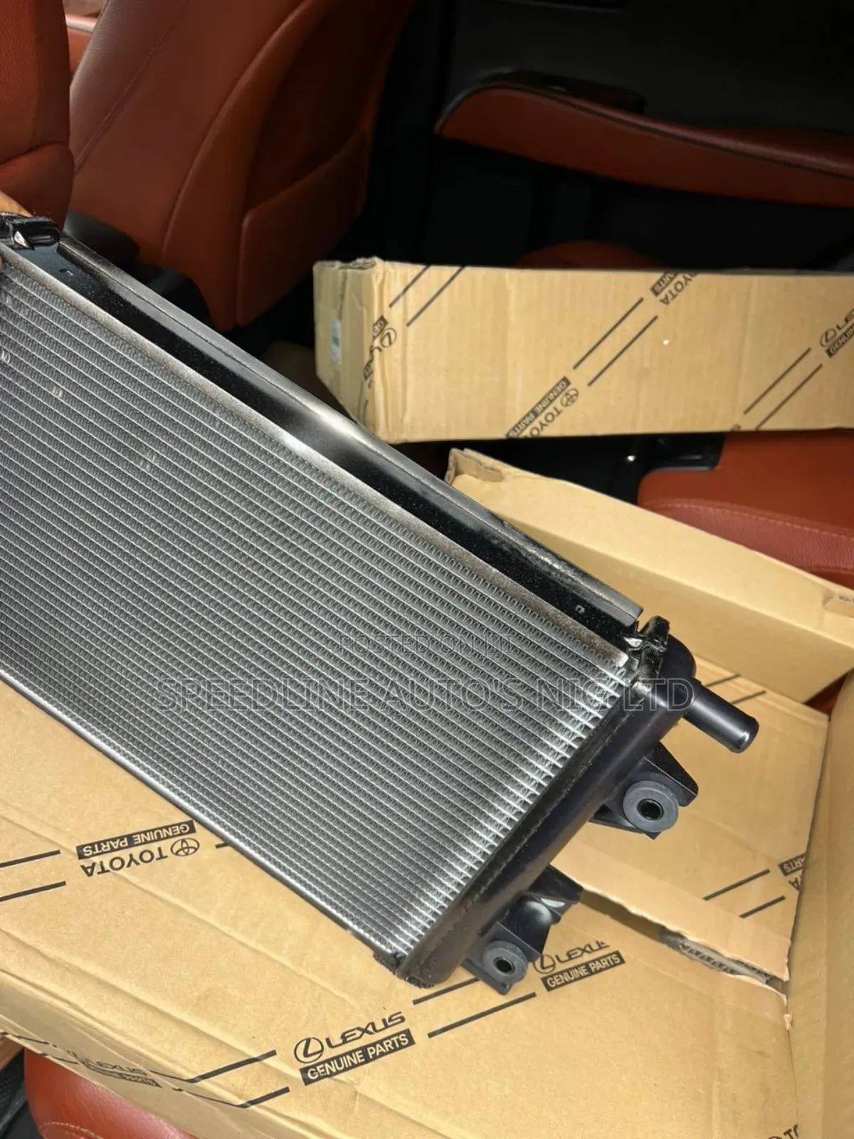 Air Coolant Condenser Lexus Lx600 2023/2024 Model Original Japan