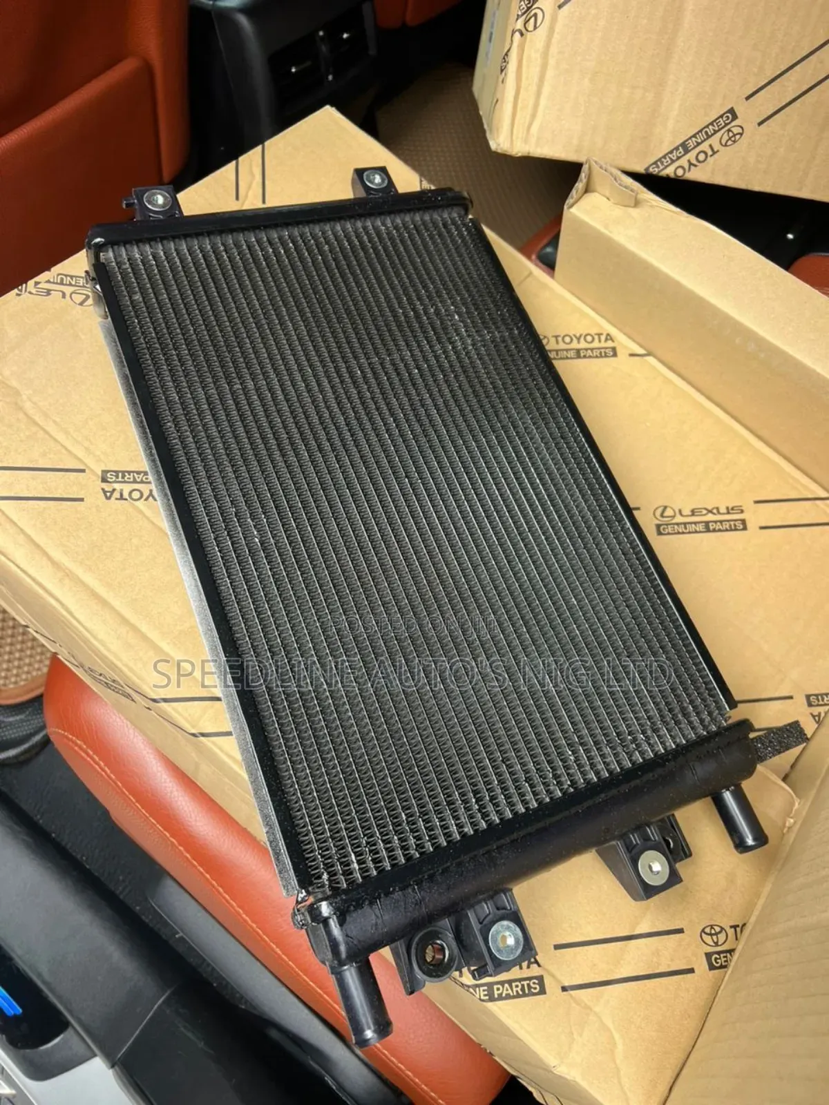 Air Coolant Condenser Lexus Lx600 2023/2024 Model Original Japan