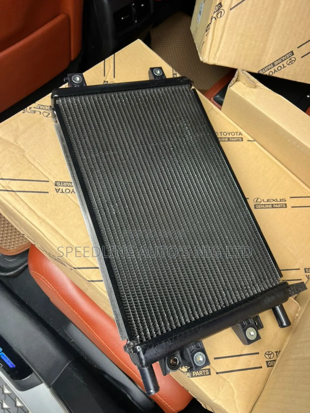 Air Coolant Condenser Lexus Lx600 2023/2024 Model Original Japan