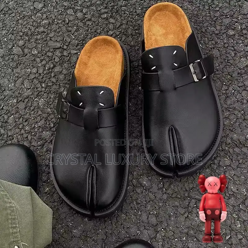 Men Spilt Toe Quality Luxury Half Shoe