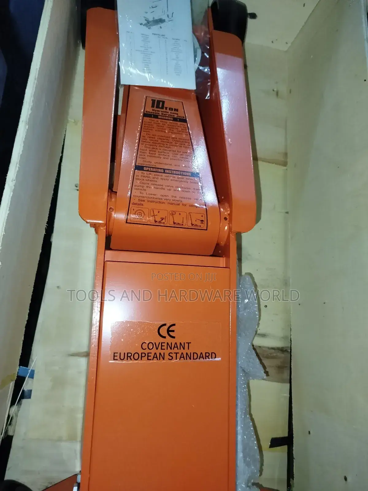 10ton Long Frame Floor Jack